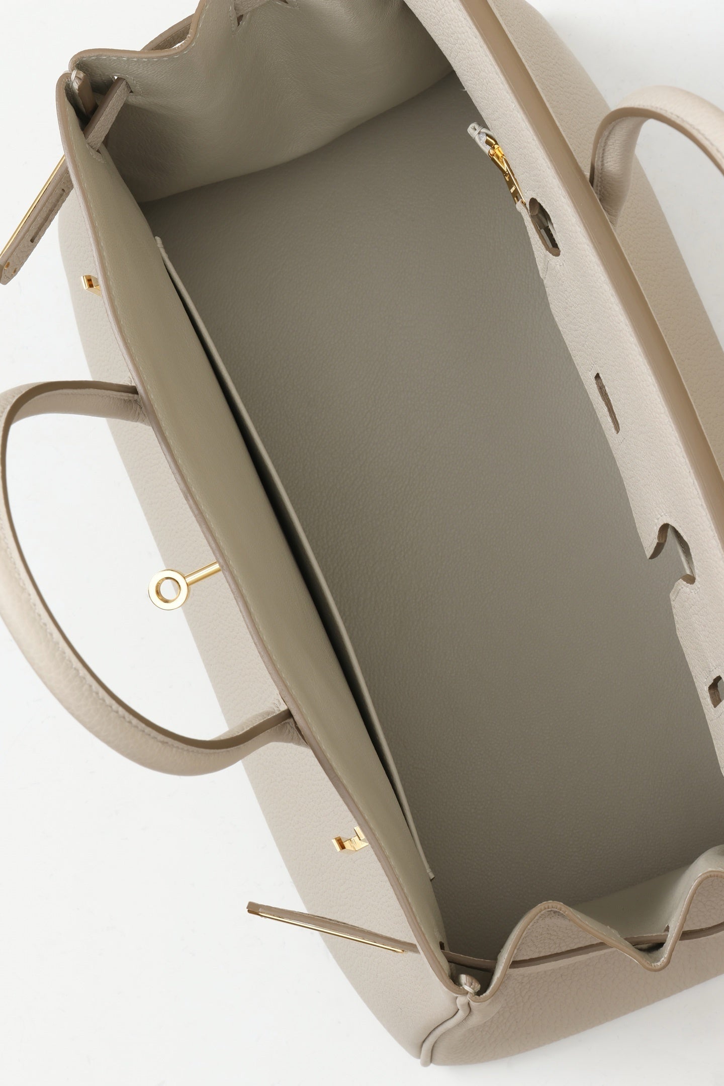 Hermès Birkin Craie White Gold Hardware