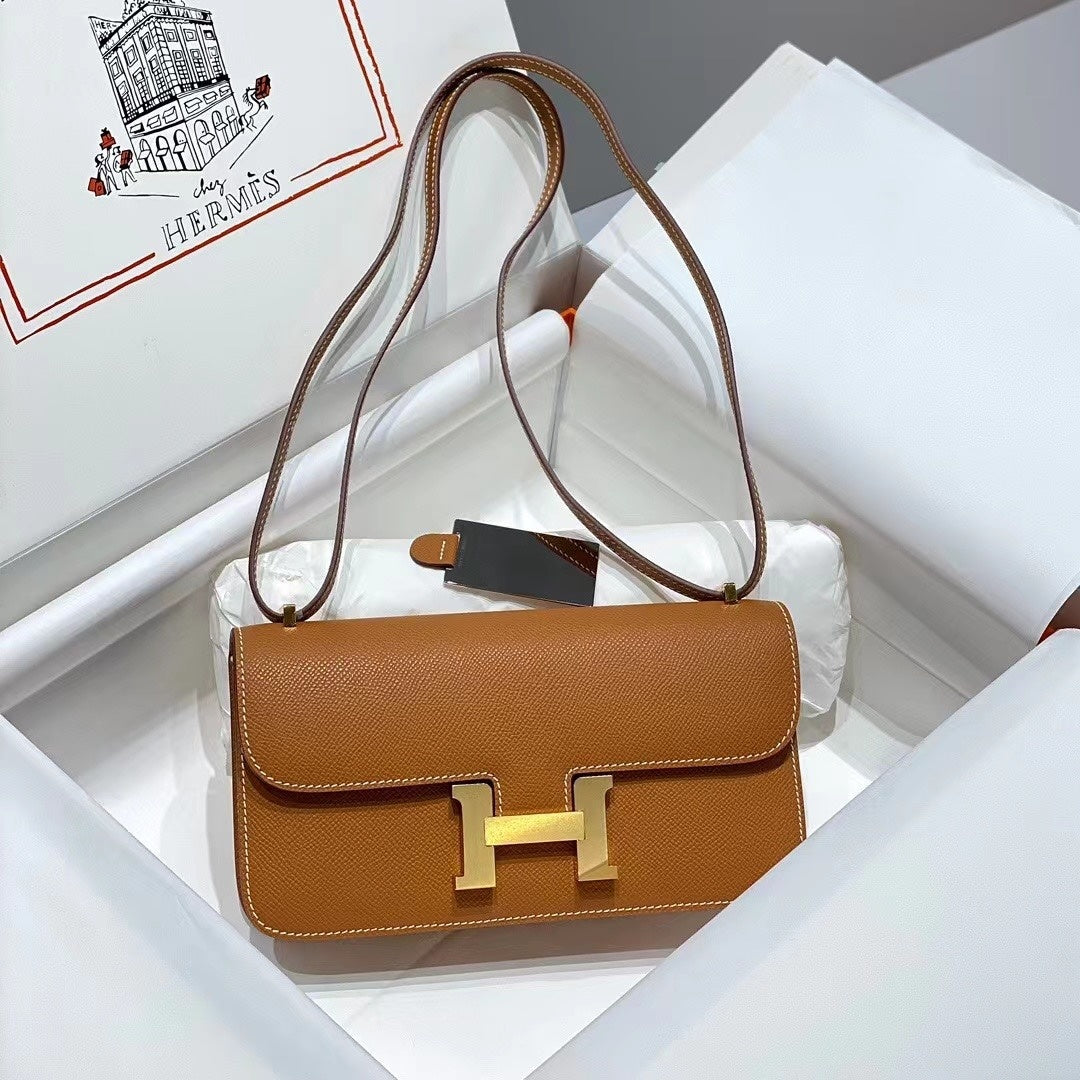 Hermès Constance 18 Gold Epsom Leather Bag