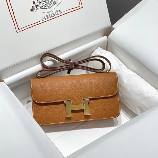 Hermès Constance 18 Gold Epsom Leather Bag