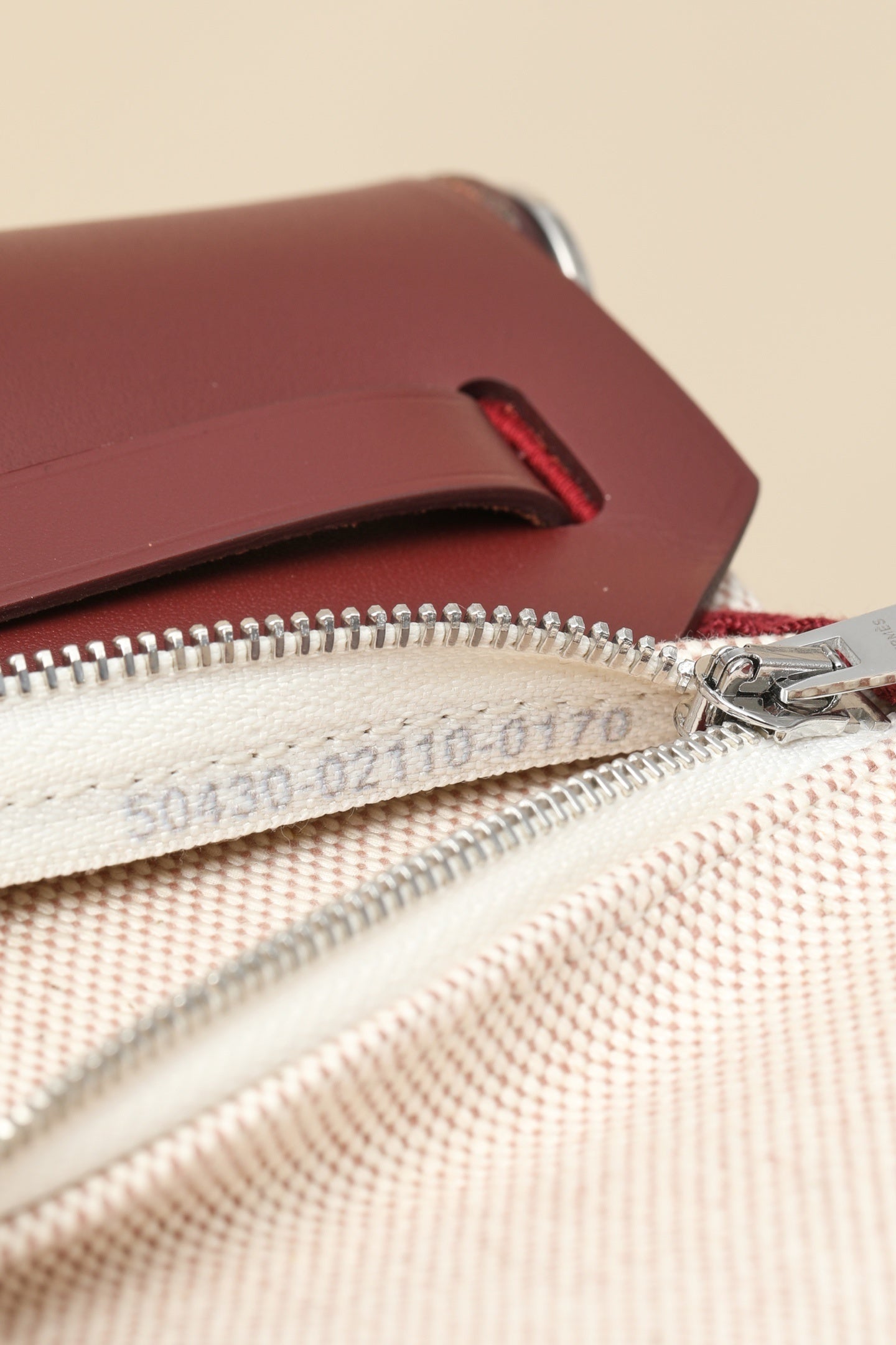 Hermès Mini Herbag Zip 20 – Elegant Canvas & Leather Designer Bag
