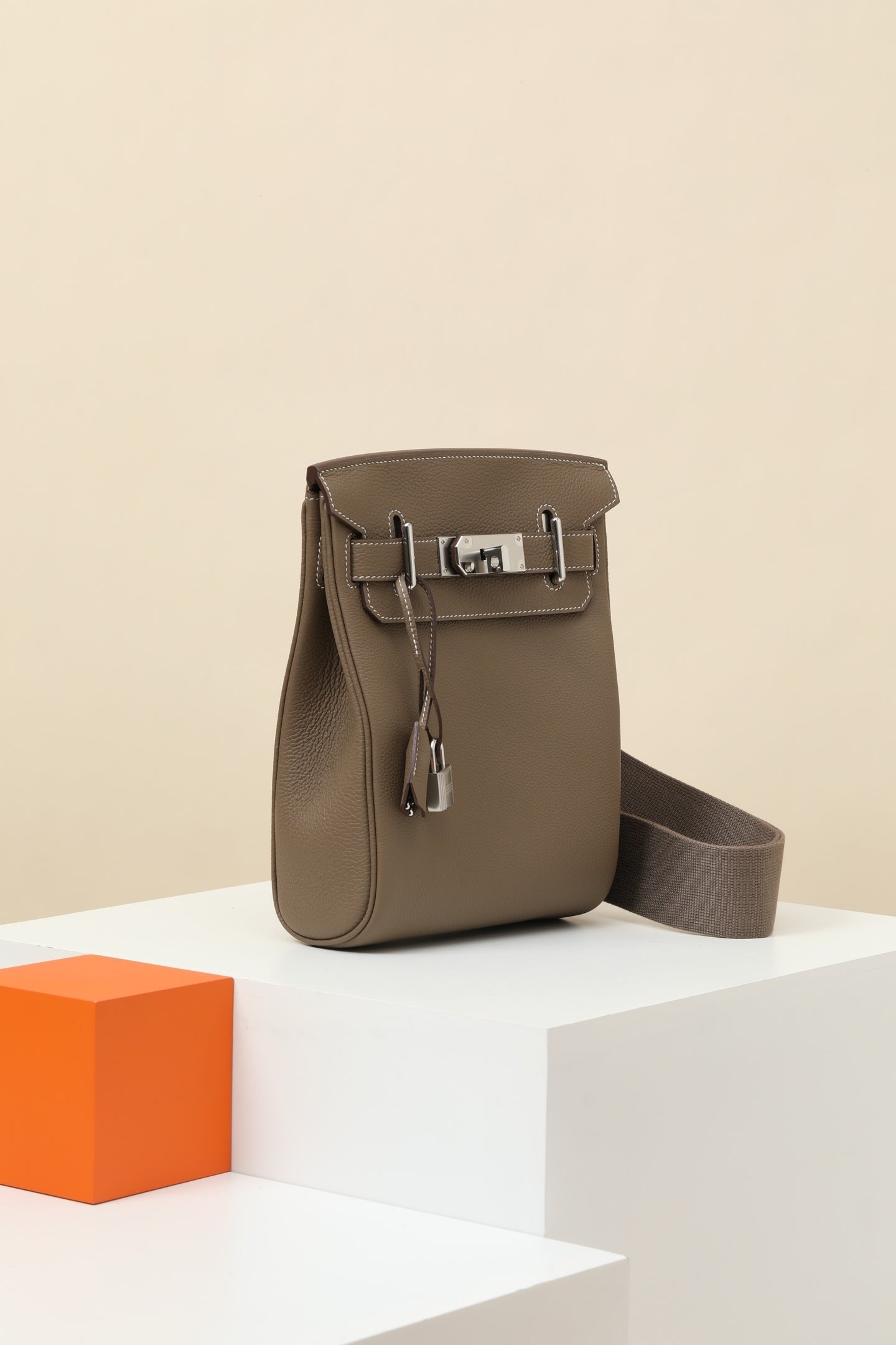 Hermès HAC a Dos PM Togo Leather Backpack