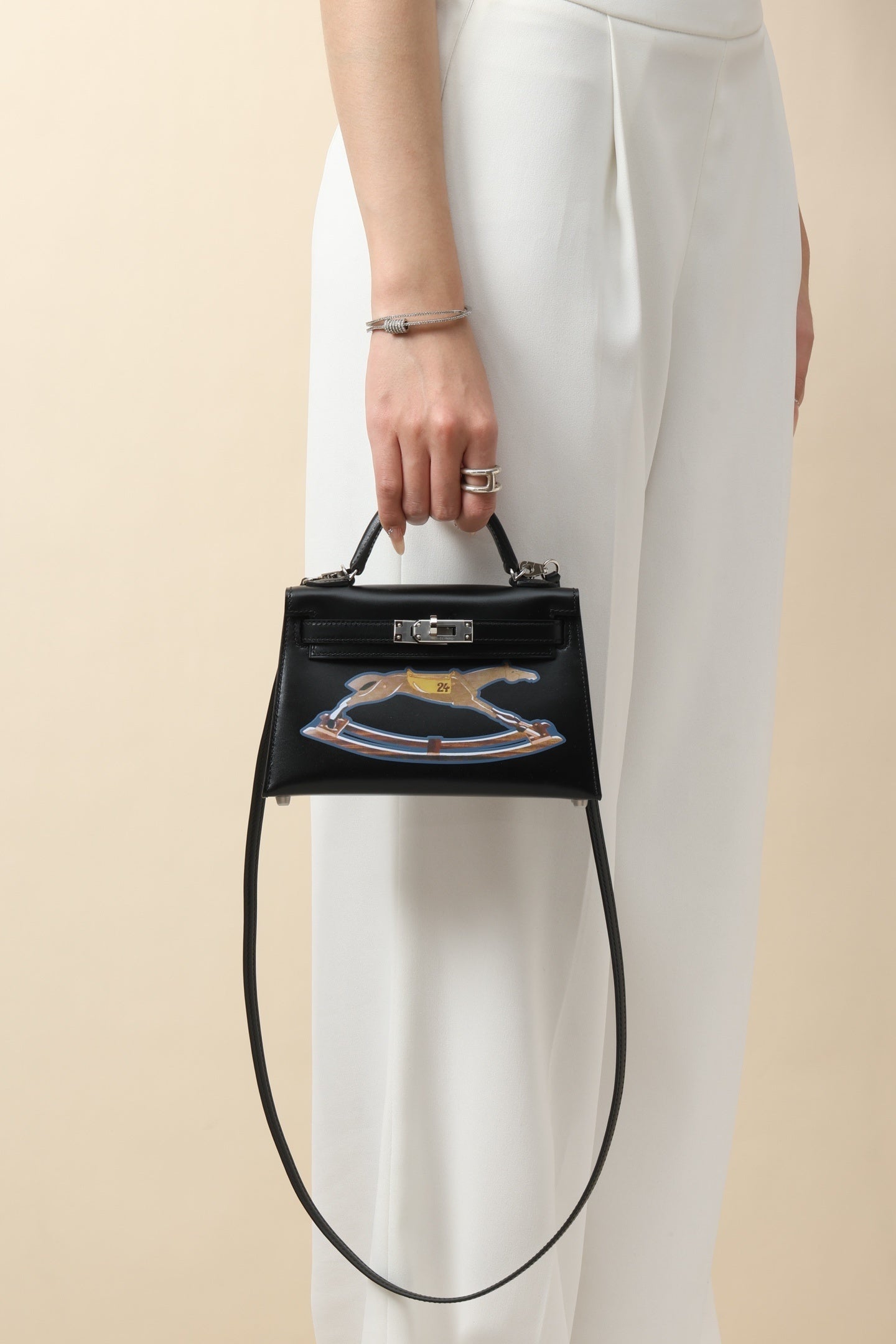 Hermès Kelly 20 Mini Cheval de Bois Handbag