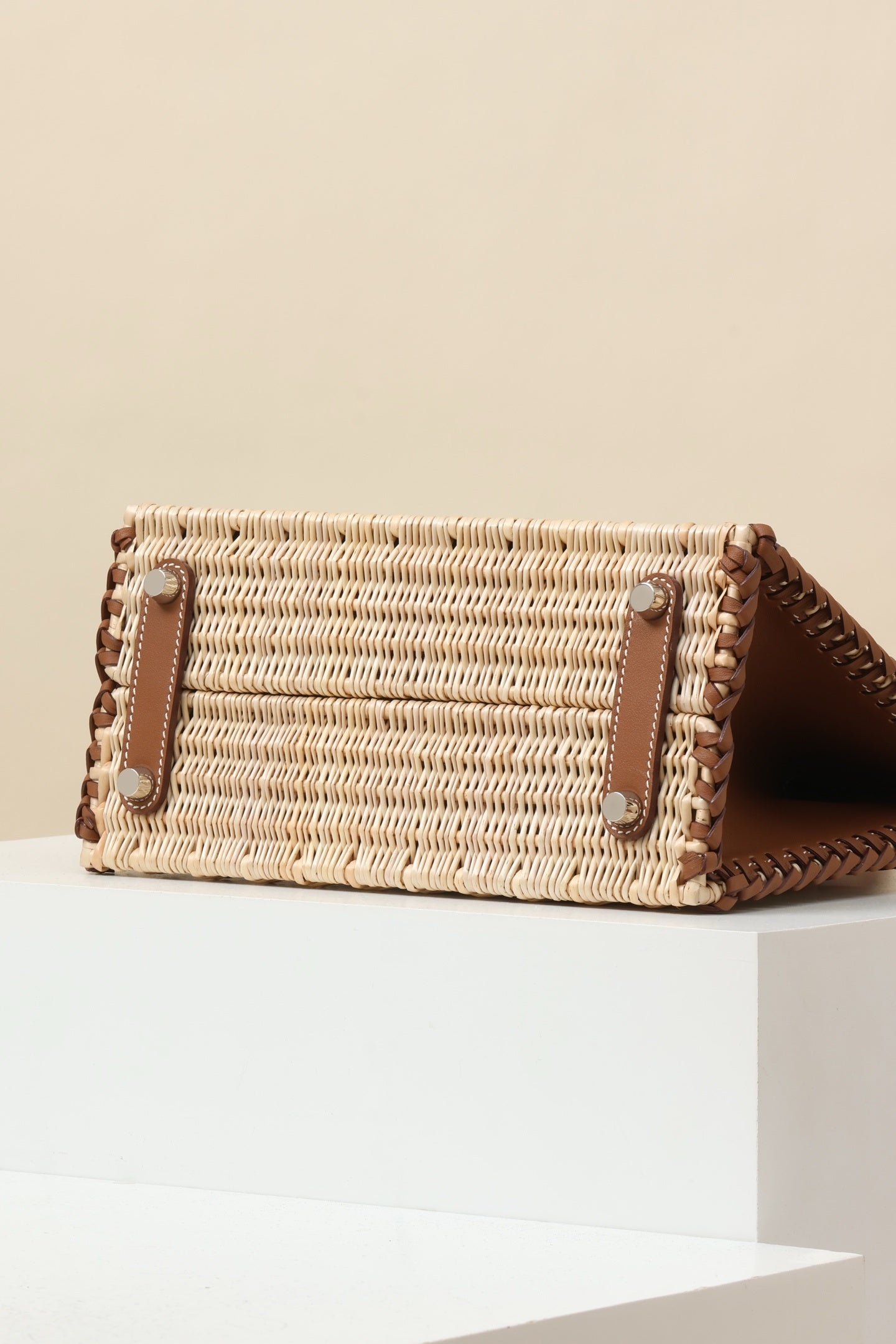Hermès Birkin 25 Picnic Wicker Gold Swift Leather
