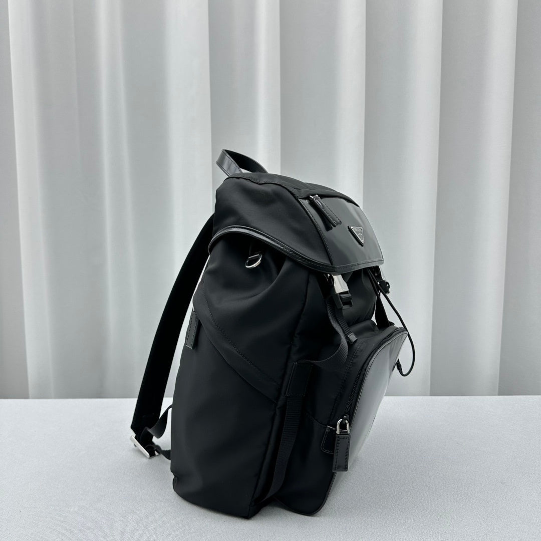 Prada Re-Nylon and Saffiano Leather Backpack