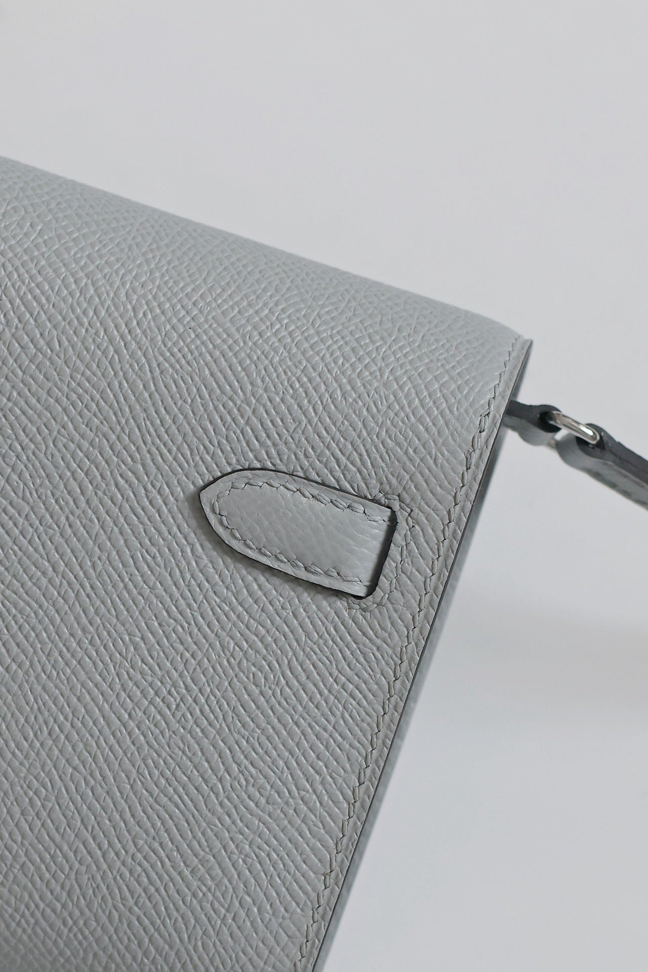 Hermès Kelly Classique To Go Bleu Glacier Epsom