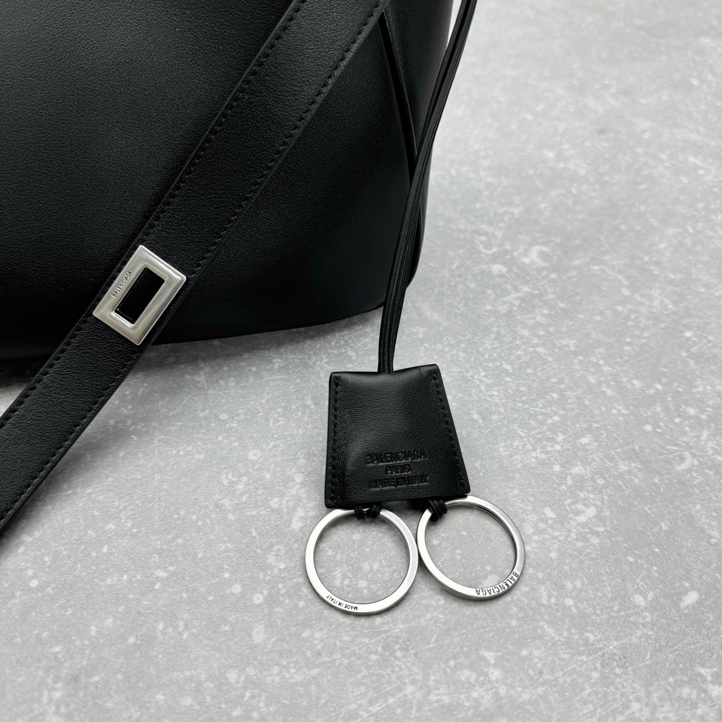 Balenciaga Le City East-West Beige Pink Studded Bag