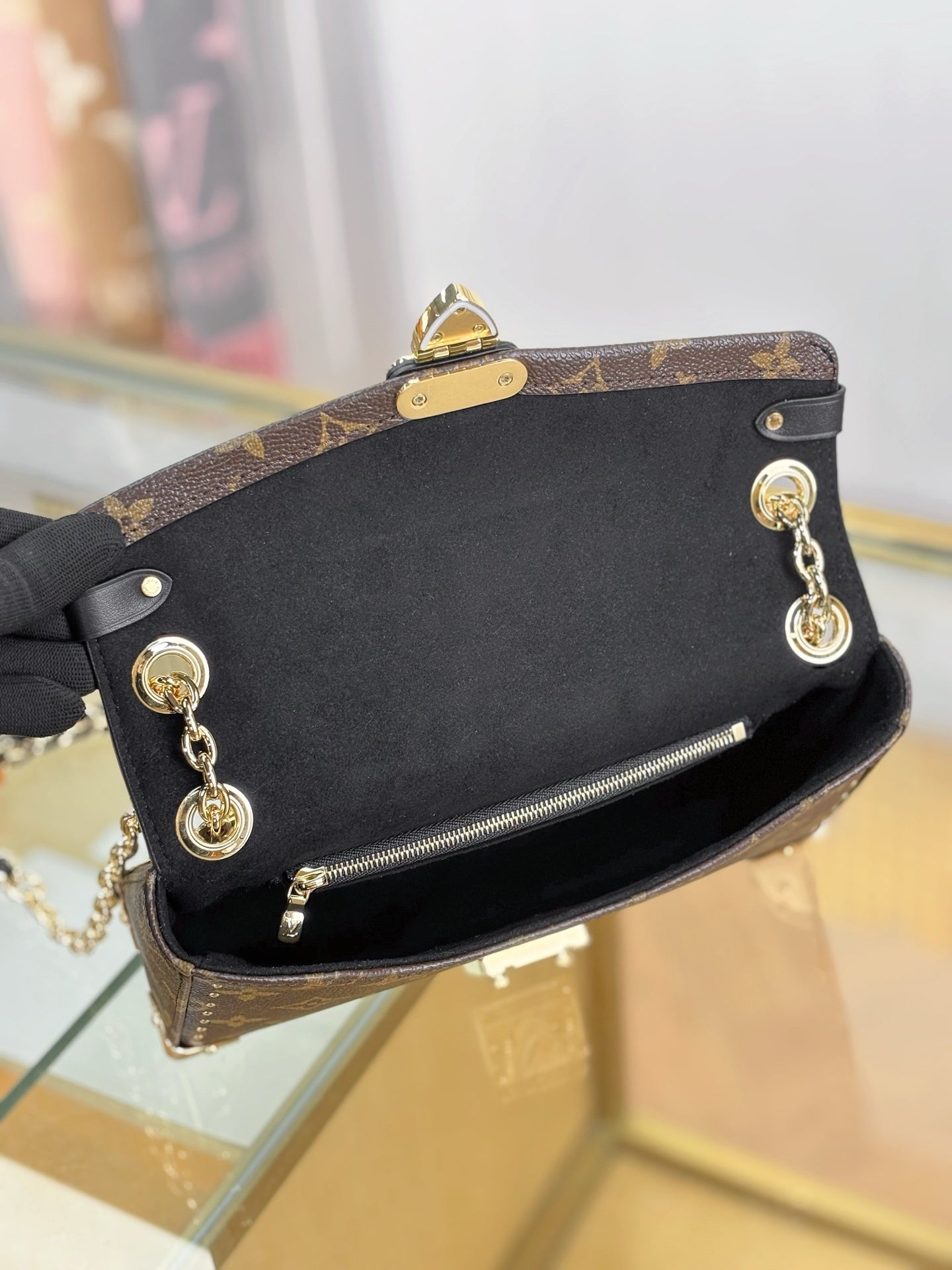 Louis Vuitton Monogram Trunkie Handbag in Iconic Monogram Canvas