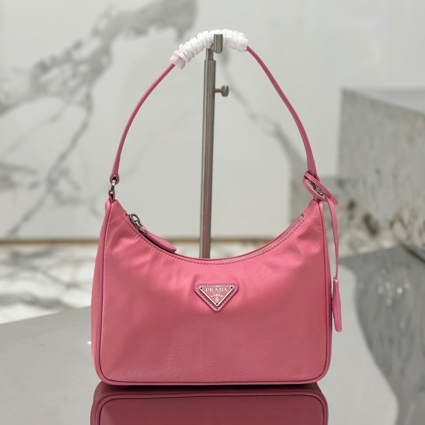 Prada Re-Edition 2005 Re-Nylon Shoulder Bag – Pink