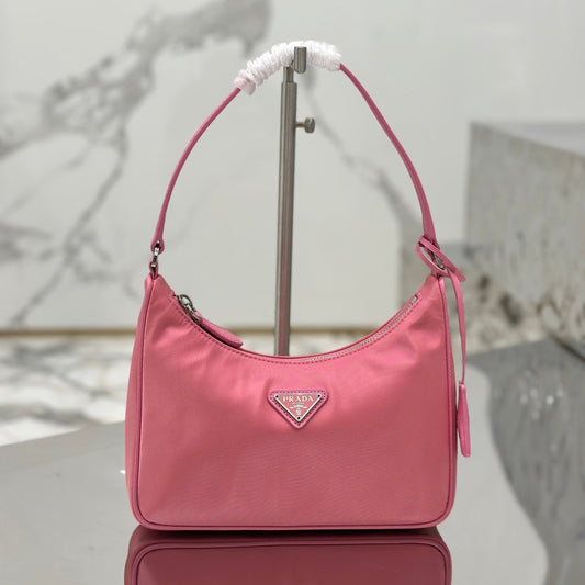 Prada Re-Edition 2005 Re-Nylon Shoulder Bag – Pink