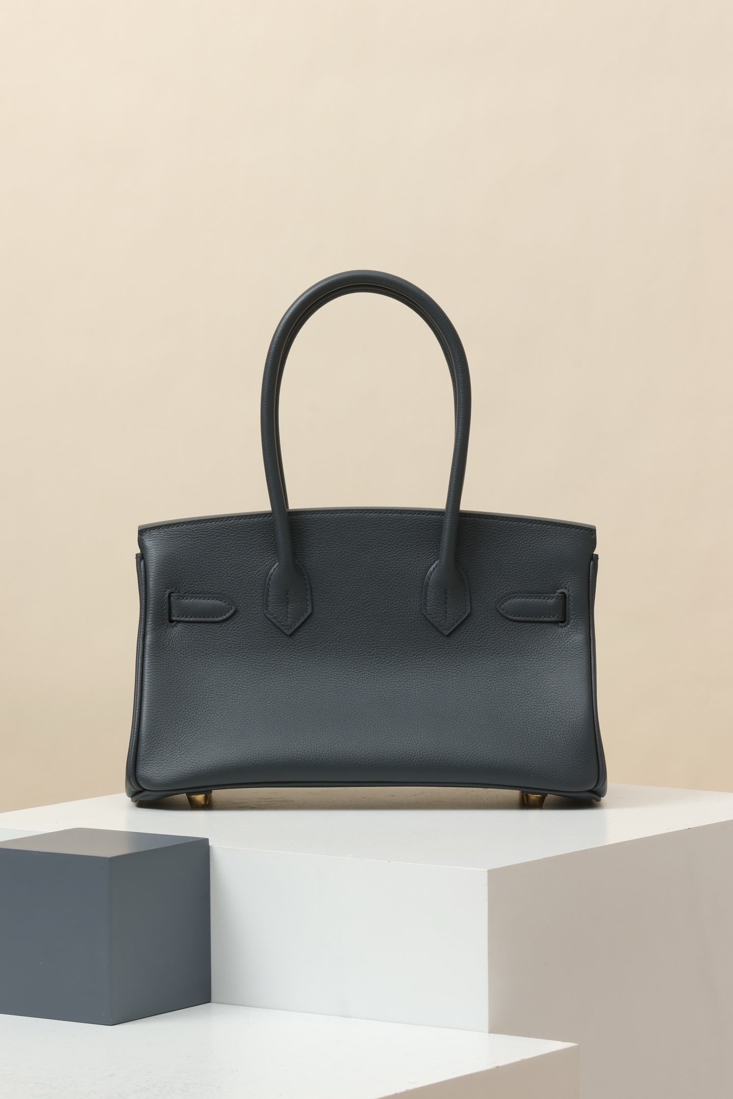 Hermès Birkin 30 Bleu Indigo Epsom Leather with Rose Gold Hardware