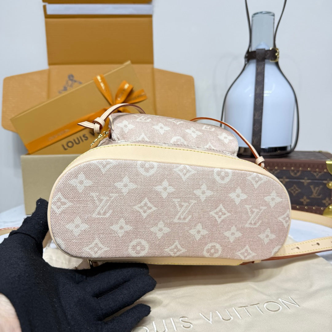 Louis Vuitton Montsouris PM Monogram Canvas Handbag Luxury Designer Bag