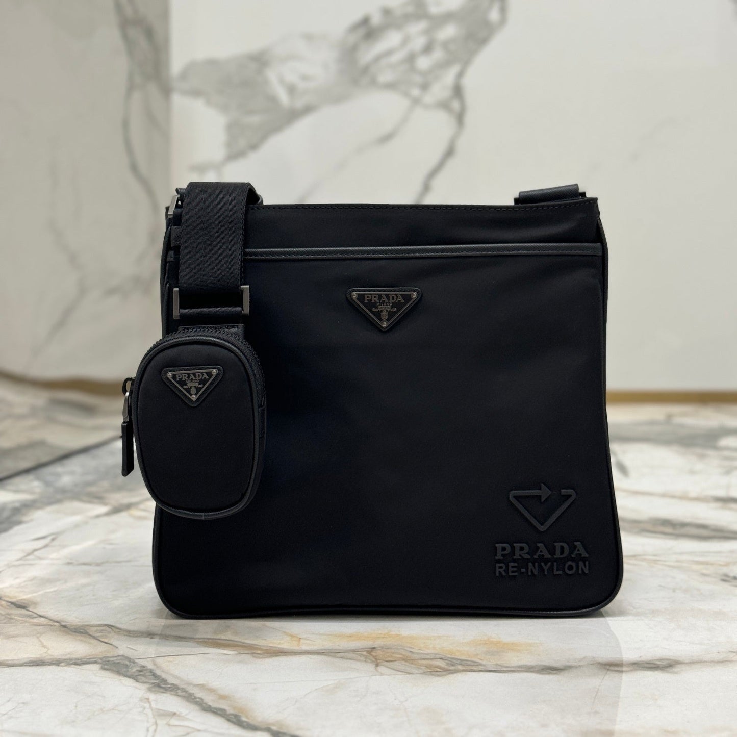 Prada Re-Nylon & Saffiano Leather Crossbody Bag – Inspired by Models 2VH563 / 2VH118