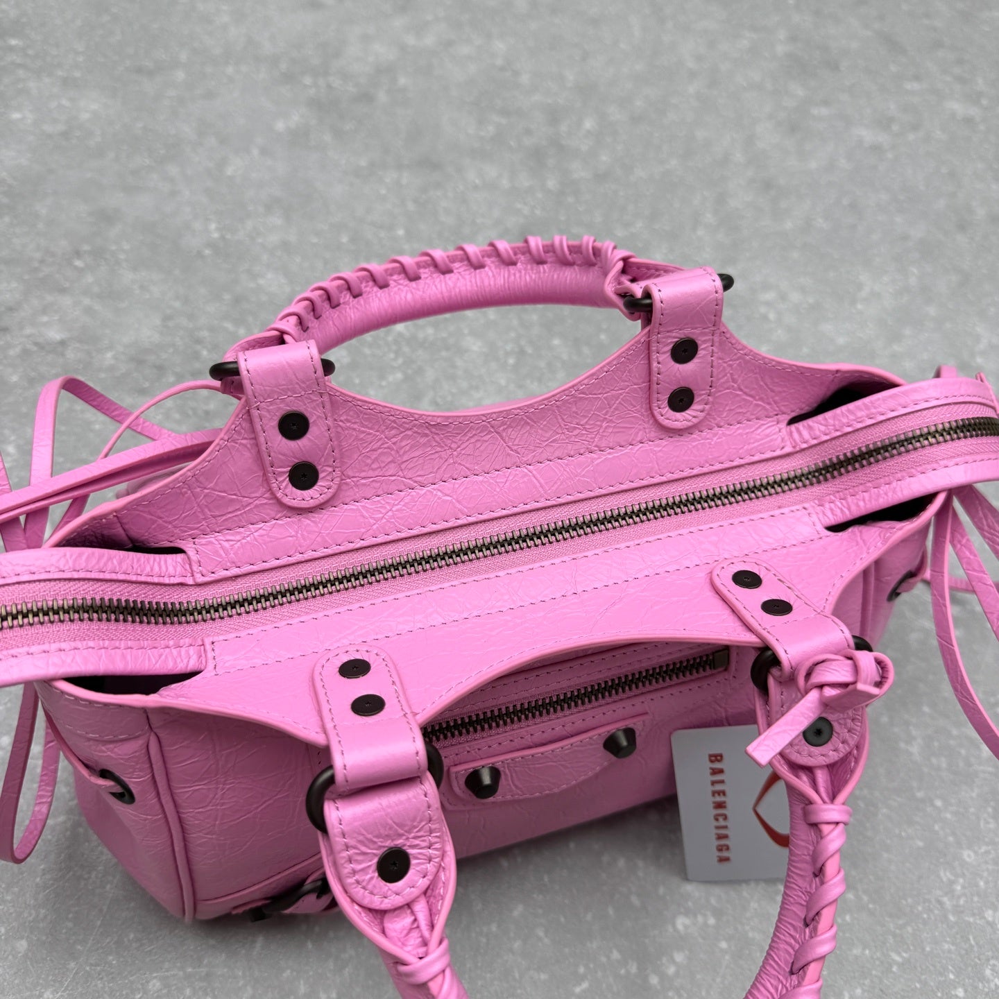 Balenciaga Le City Bubbly Pink Arena Lambskin