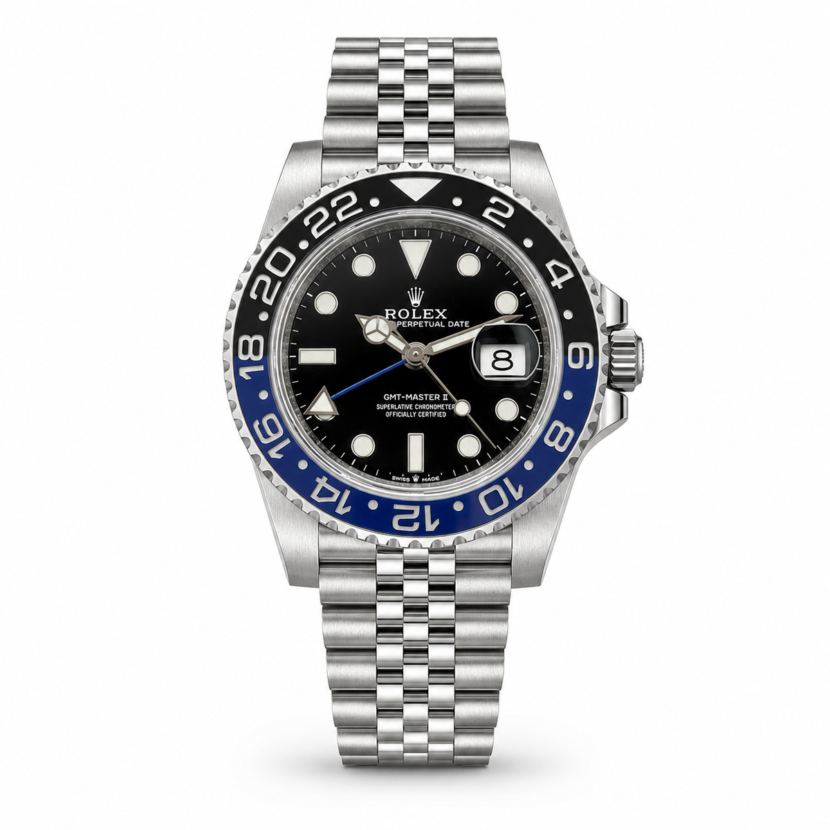 Rolex GMT-Master II “Batman” with Black & Blue Ceramic Bezel