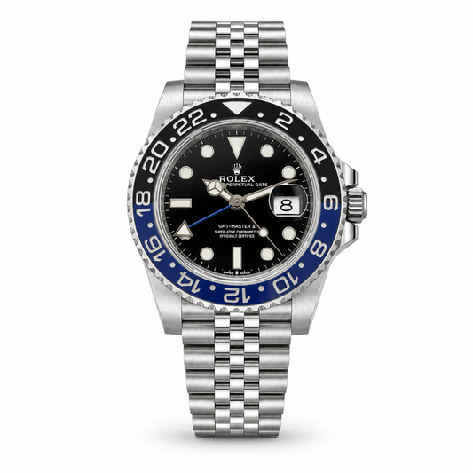 Rolex GMT-Master II “Batman” with Black & Blue Ceramic Bezel