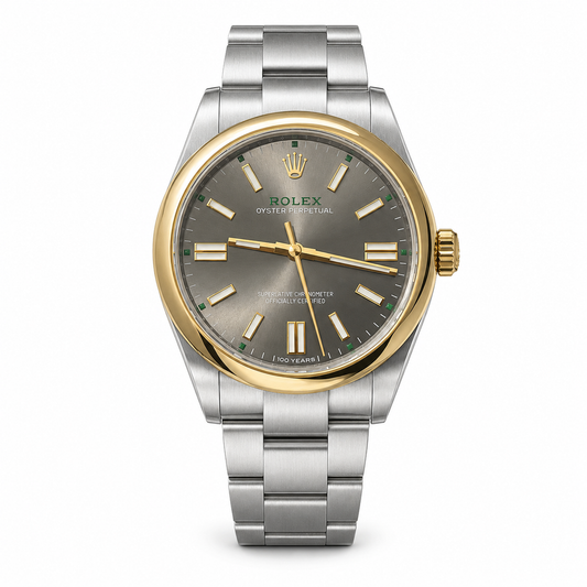 Rolex Oyster Perpetual 41 “100 Years” Anniversary Edition Ref. 134303 Yellow Rolesor