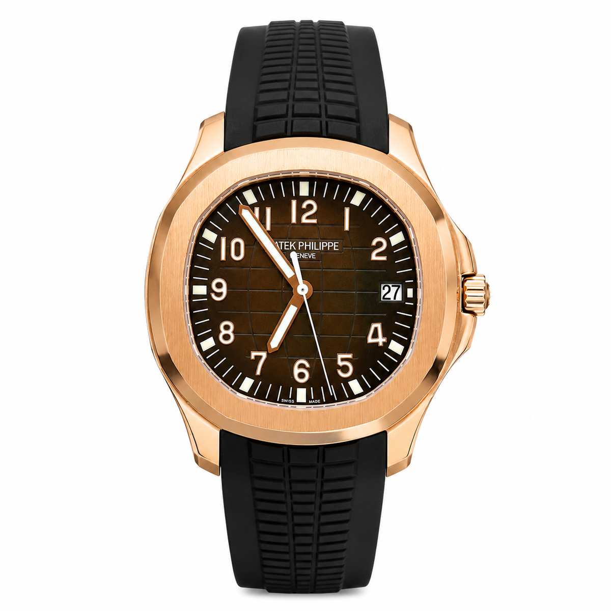 Patek Philippe Aquanaut 5167R-001 Rose Gold Watch with Chocolate Brown Dial