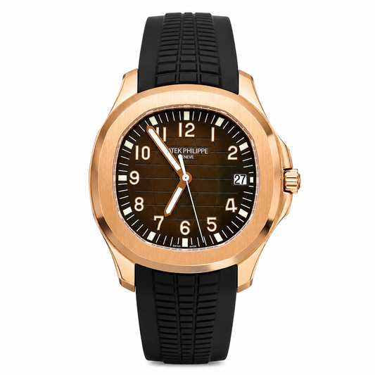 Patek Philippe Aquanaut 5167R-001 Rose Gold Watch with Chocolate Brown Dial