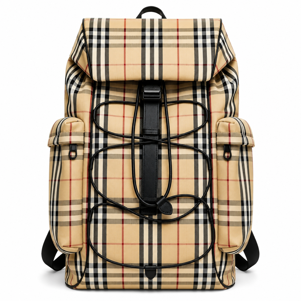 Burberry Murray Archive Beige Check Nylon Backpack