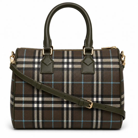 Burberry Murray Archive Beige Check Nylon Backpack