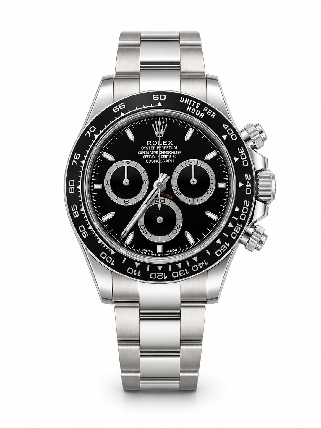 Rolex Cosmograph Daytona 126500LN with Black Ceramic Bezel