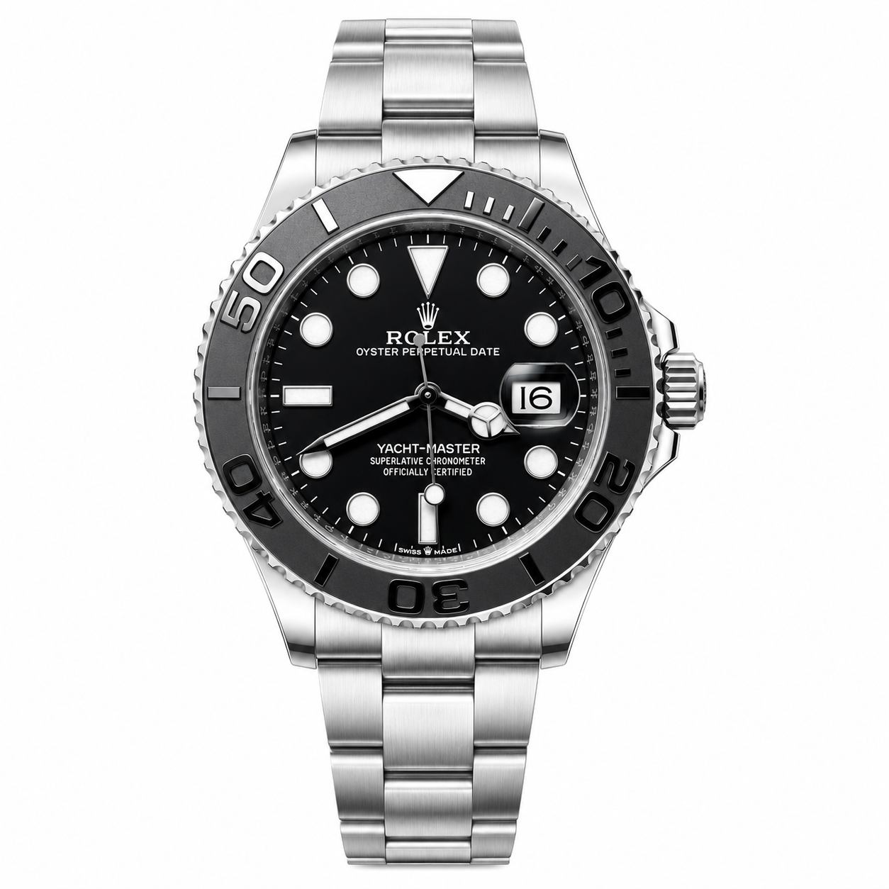 Rolex Yacht-Master 42 RLX Titanium with Black Dial & Titanium Bracelet