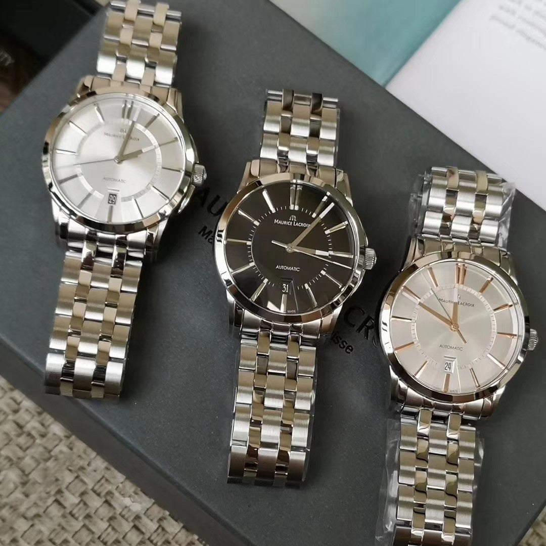 Maurice Lacroix Pontos Date Automatic – Stainless Steel Bracelet