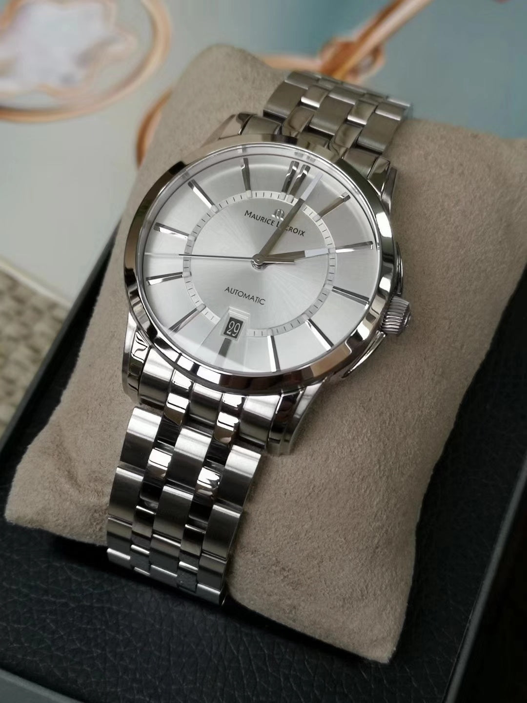 Maurice Lacroix Pontos Date Automatic – Stainless Steel Bracelet