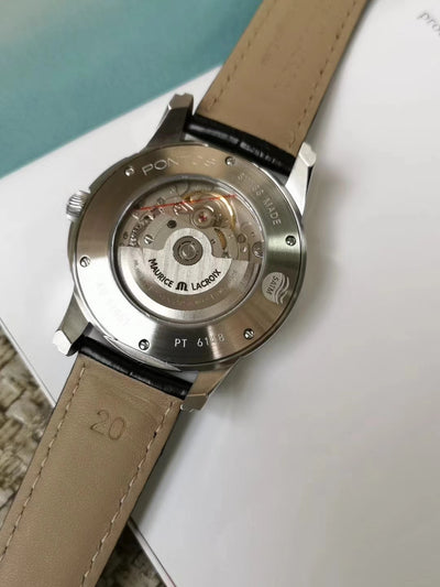 Maurice Lacroix Pontos Date Automatic Alligator Leather Strap