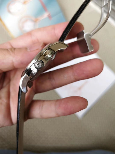 Maurice Lacroix Pontos Date Automatic Alligator Leather Strap