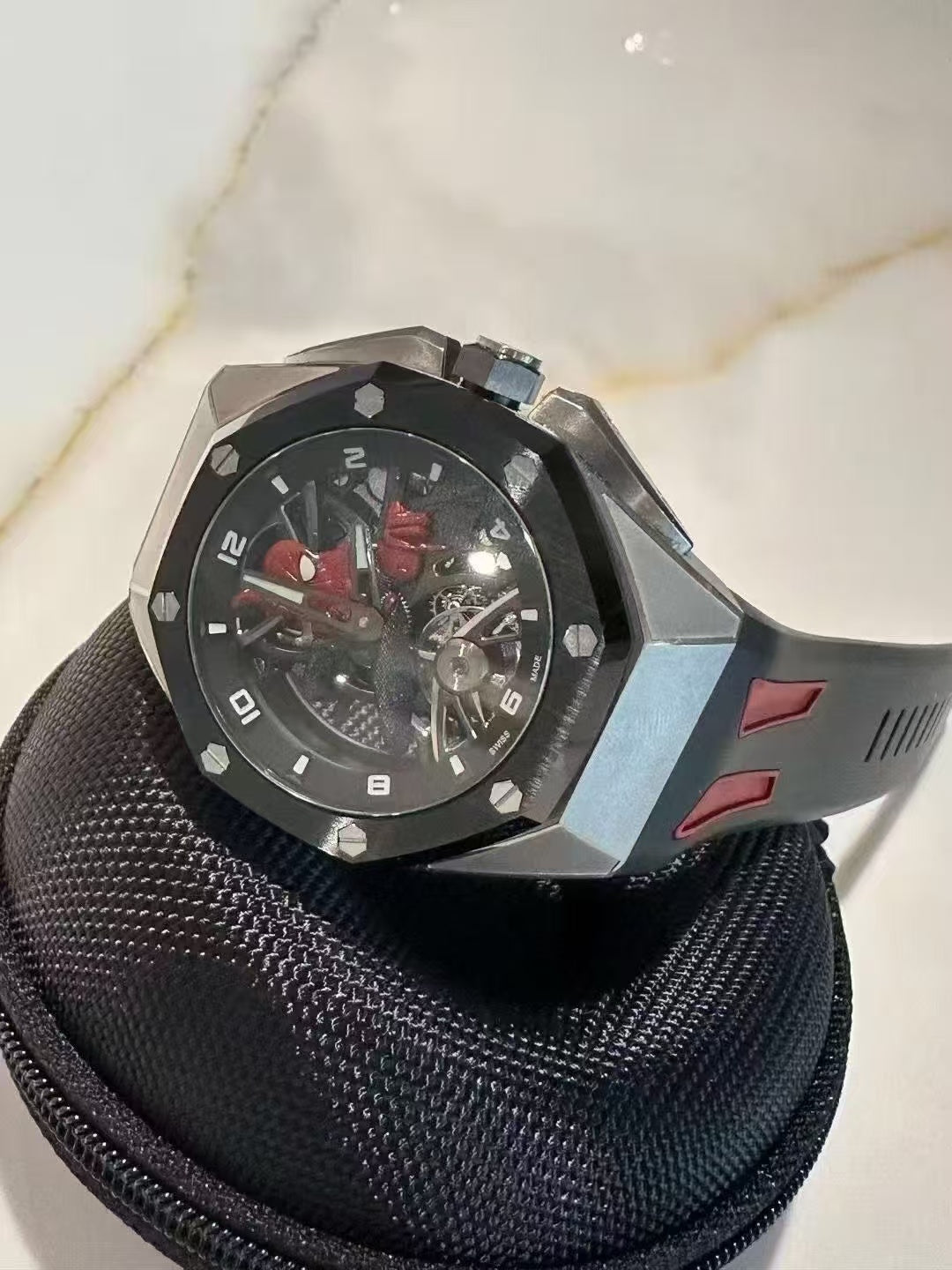 Audemars Piguet Royal Oak Concept Tourbillon Spider-Man 26631IO.OO.D002CA.01 – Exclusive Marvel Collaboration Timepiece