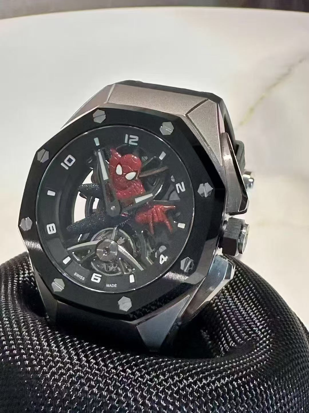 Audemars Piguet Royal Oak Concept Tourbillon Spider-Man 26631IO.OO.D002CA.01 – Exclusive Marvel Collaboration Timepiece