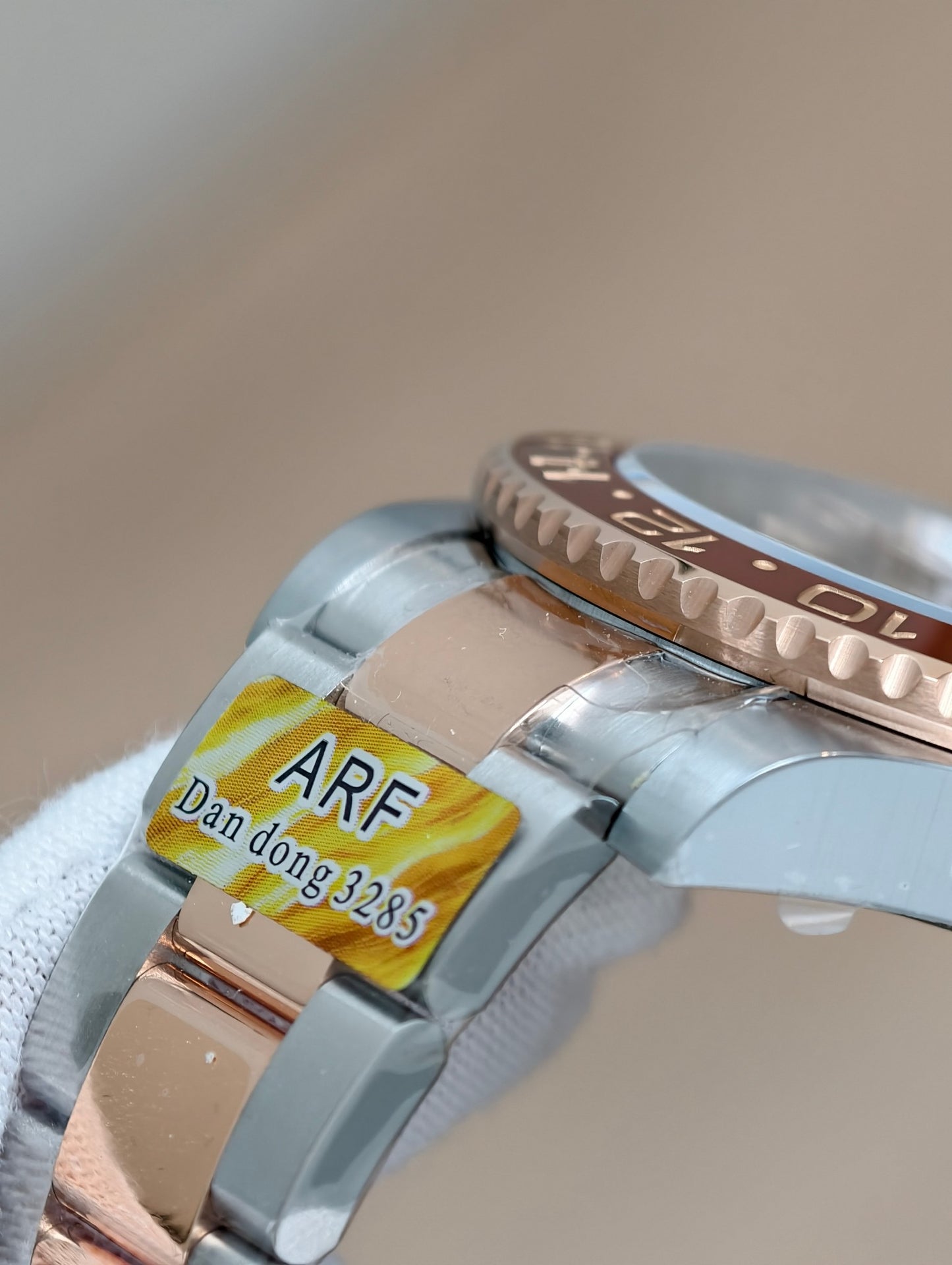 Rolex GMT-Master II “Root-Beer” in Two-Tone Stainless Steel & Rose Gold