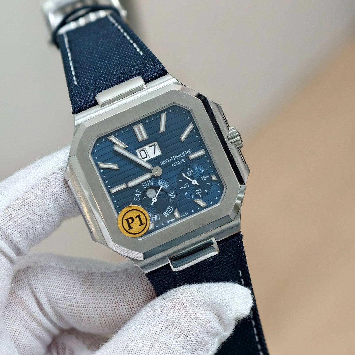 Patek Philippe Cubitus 5822P Platinum Luxury Watch