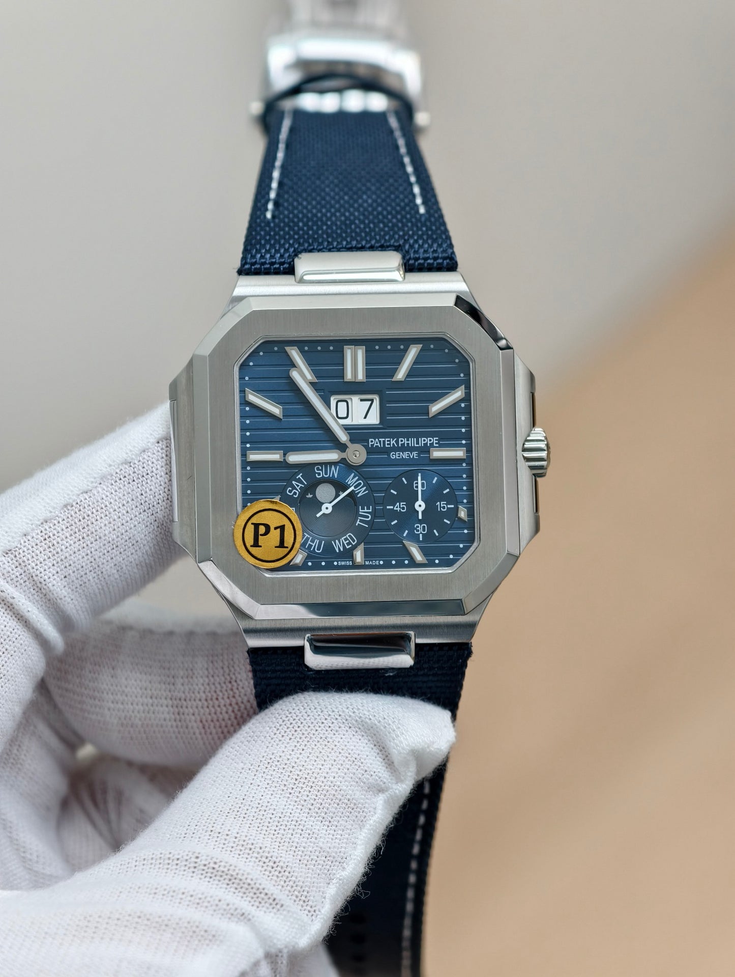 Patek Philippe Cubitus 5822P Platinum Luxury Watch