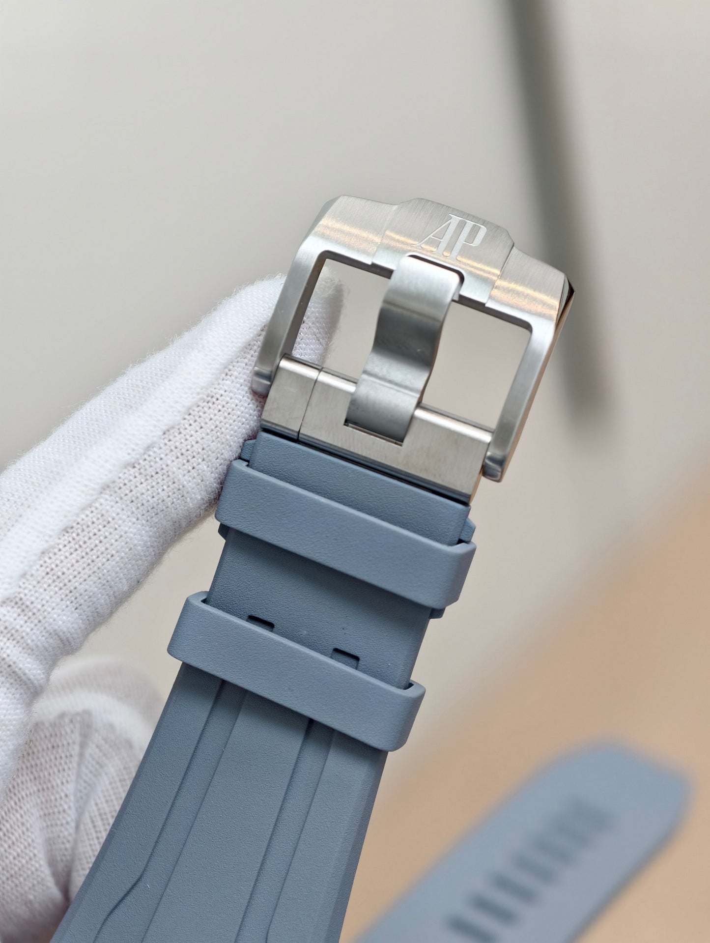 Audemars Piguet Royal Oak Offshore 43mm Titanium Chronograph with Grey Méga Tapisserie Dial