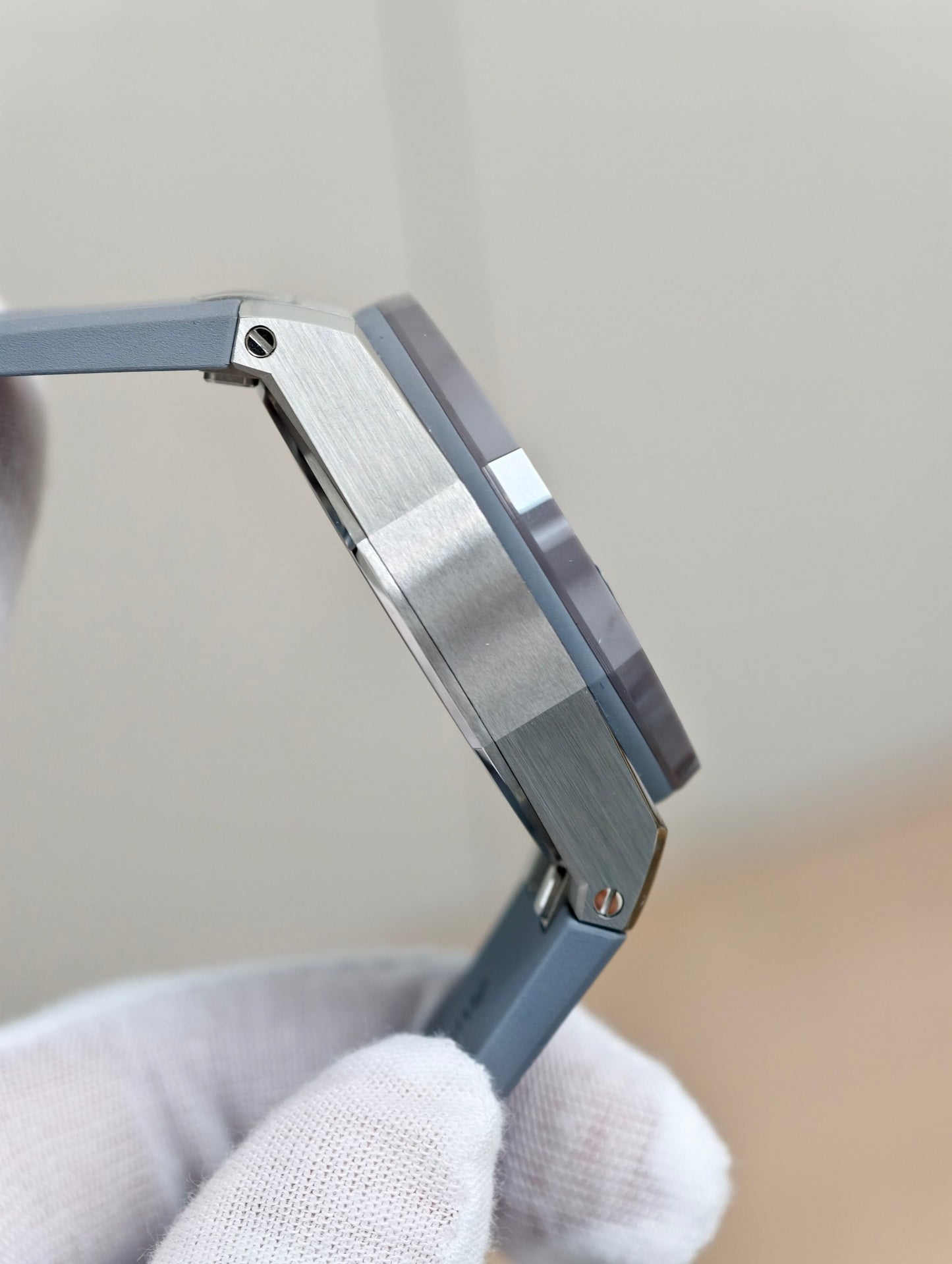 Audemars Piguet Royal Oak Offshore 43mm Titanium Chronograph with Grey Méga Tapisserie Dial