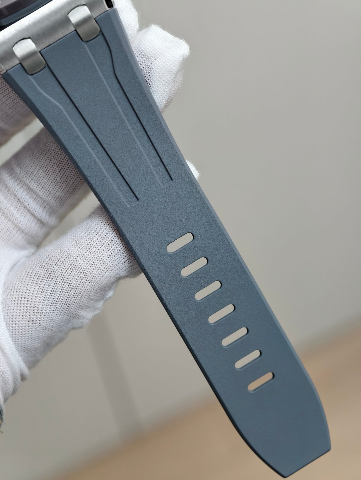 Audemars Piguet Royal Oak Offshore 43mm Titanium Chronograph with Grey Méga Tapisserie Dial