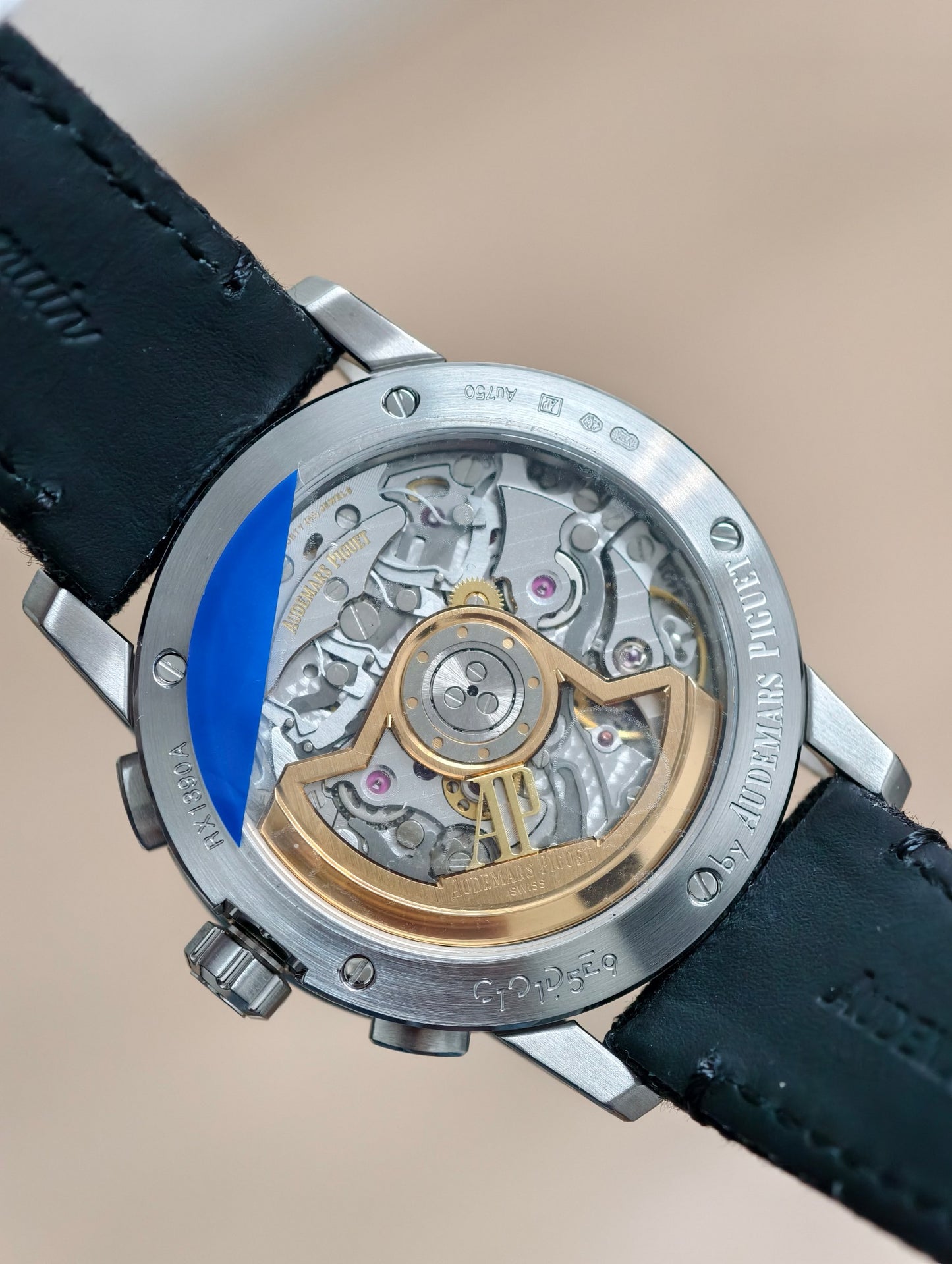 Audemars Piguet Code 11.59 Selfwinding Chronograph White Gold with Smoked Blue Dial