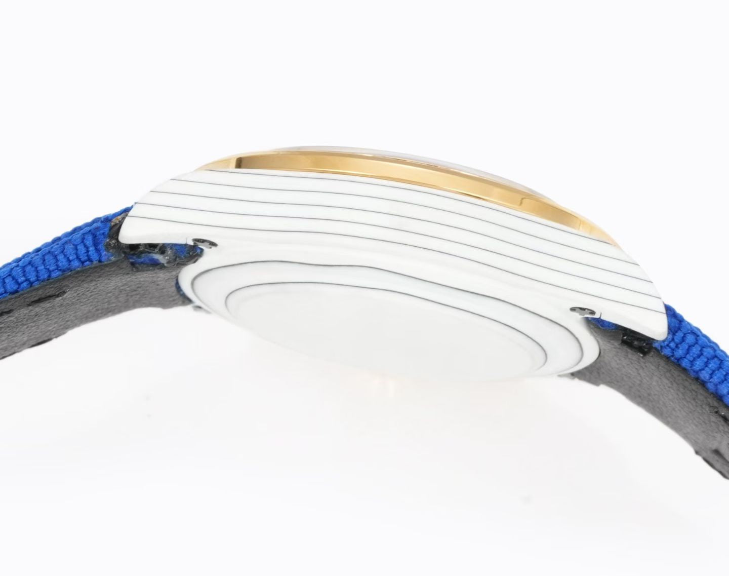 DiW Custom Rolex Cosmograph Daytona – Blue Dial with Arabic Numerals, Blue Bezel, Blue Textile Strap