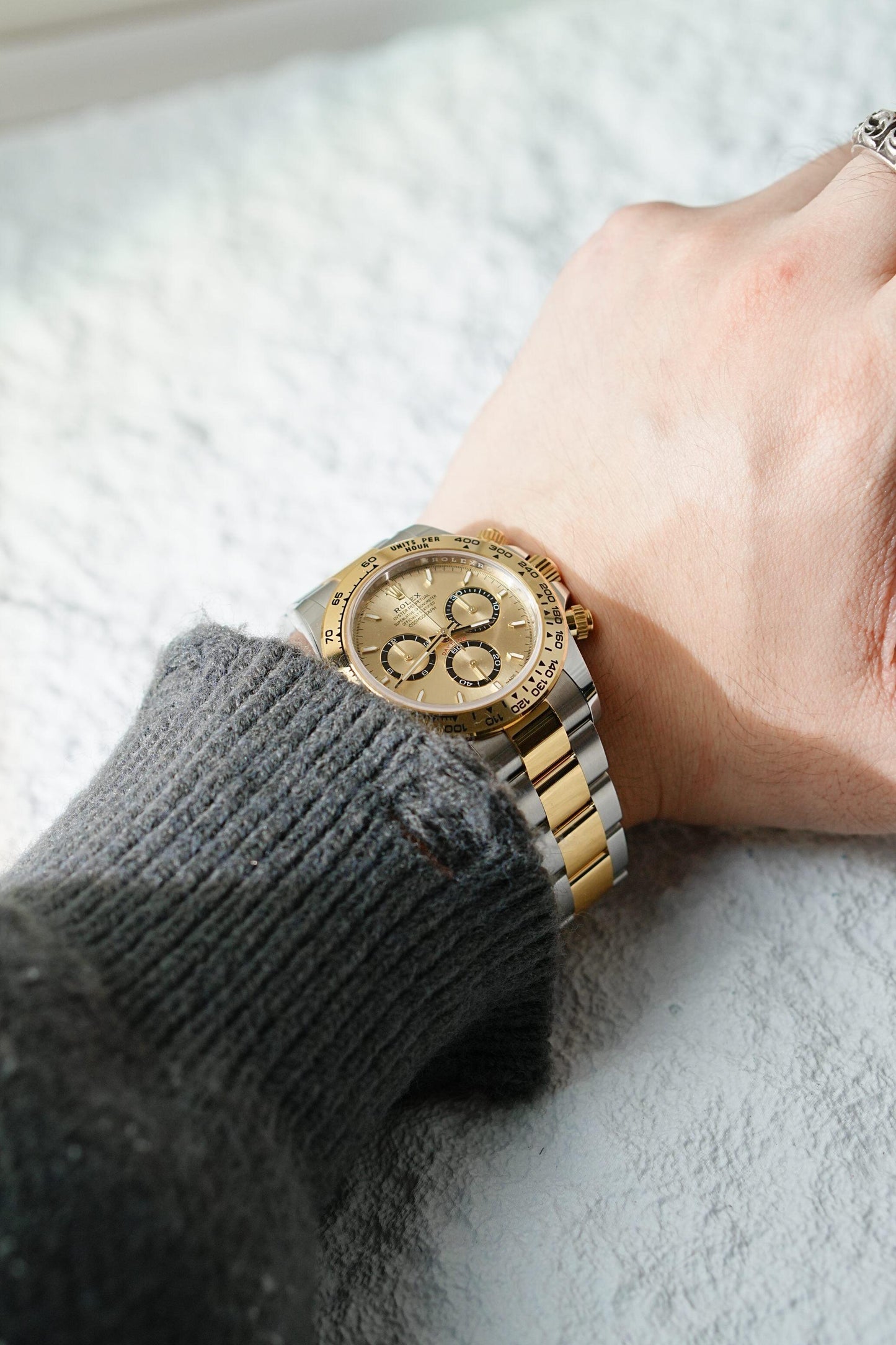 Rolex Cosmograph Daytona – Two-Tone Oystersteel & 18K Yellow Gold, Champagne Dial