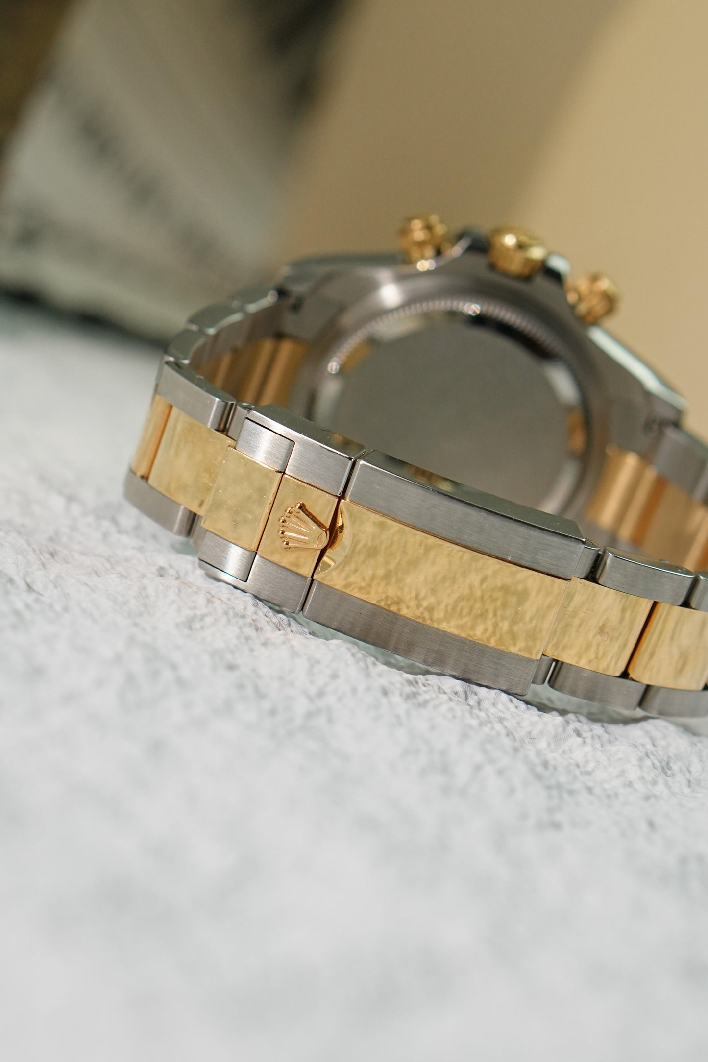 Rolex Cosmograph Daytona – Two-Tone Oystersteel & 18K Yellow Gold, Champagne Dial