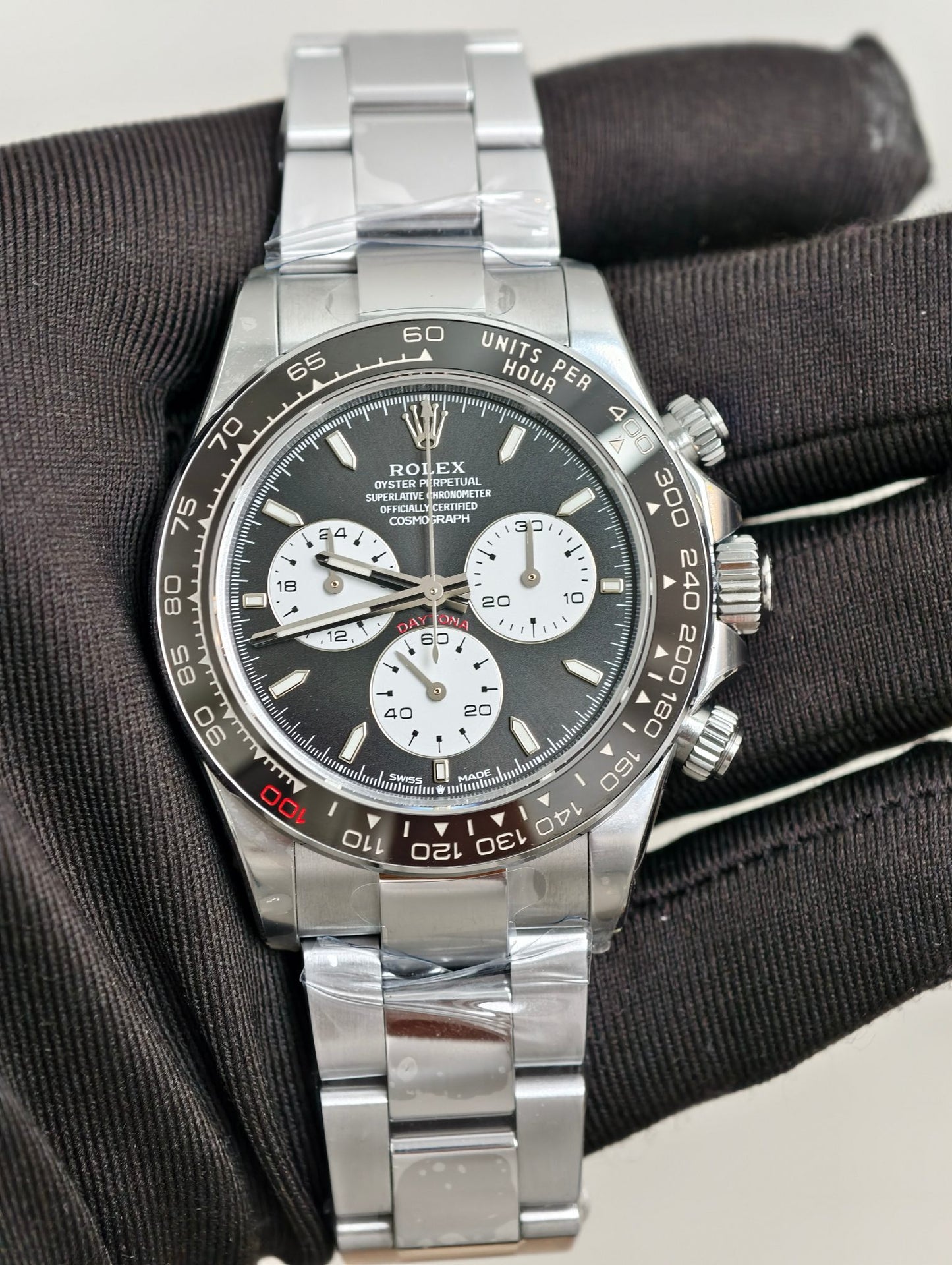 Rolex Cosmograph Daytona 126529LN in White Gold with Black Dial & Oyster Bracelet