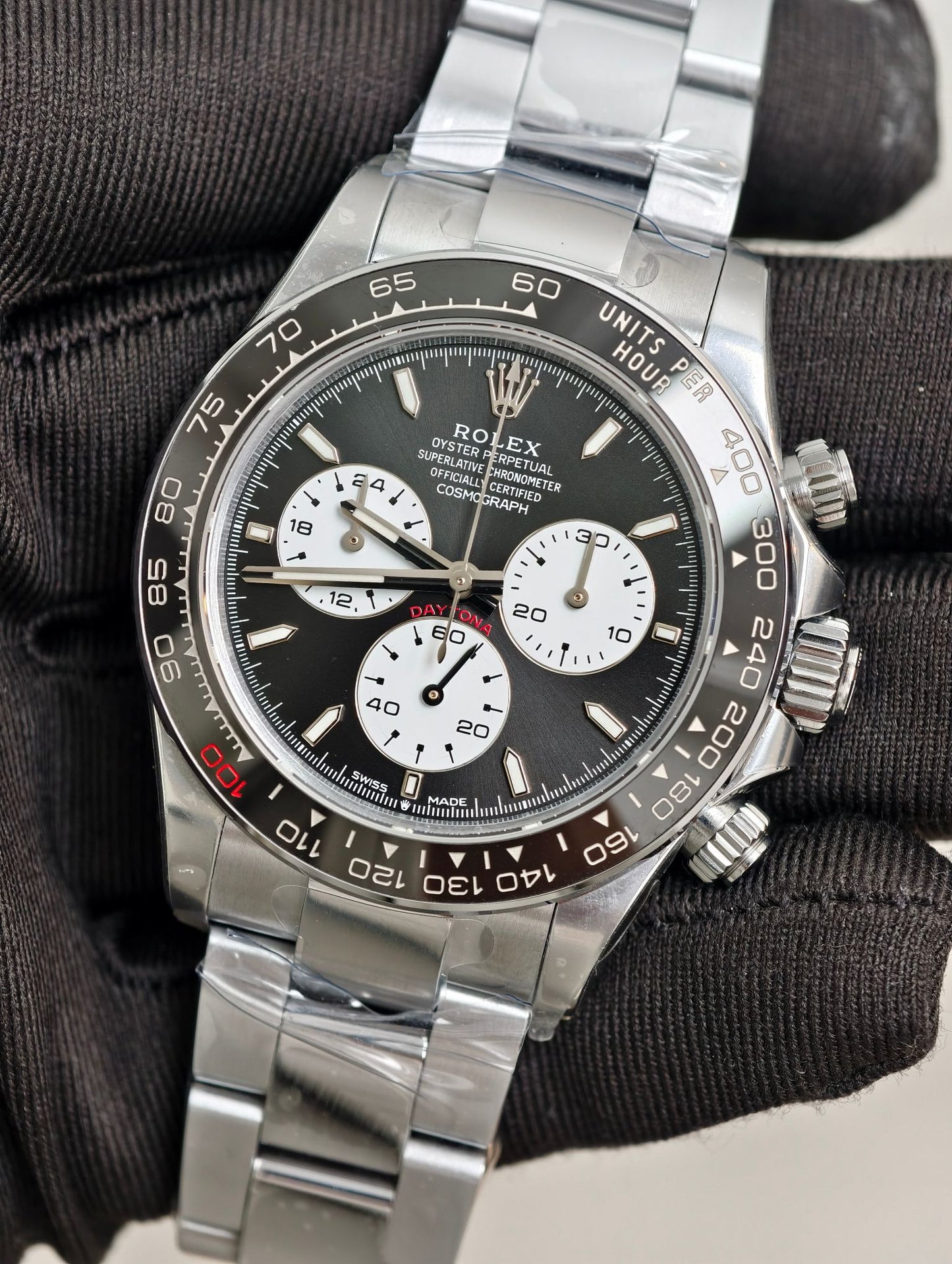Rolex Cosmograph Daytona 126529LN in White Gold with Black Dial & Oyster Bracelet