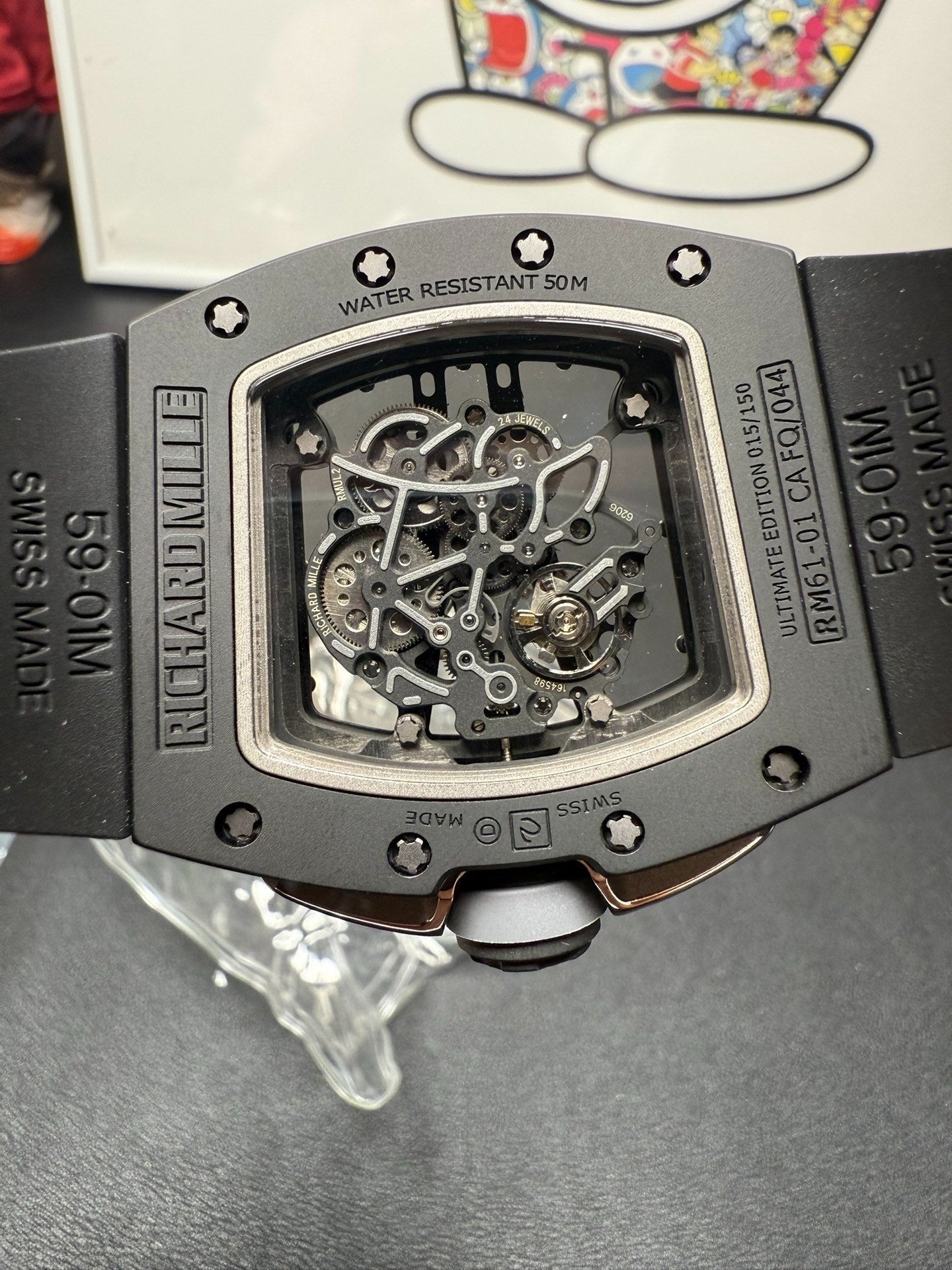 Richard Mille RM 61-01 “Yohan Blake” Limited Edition in Black Ceramic