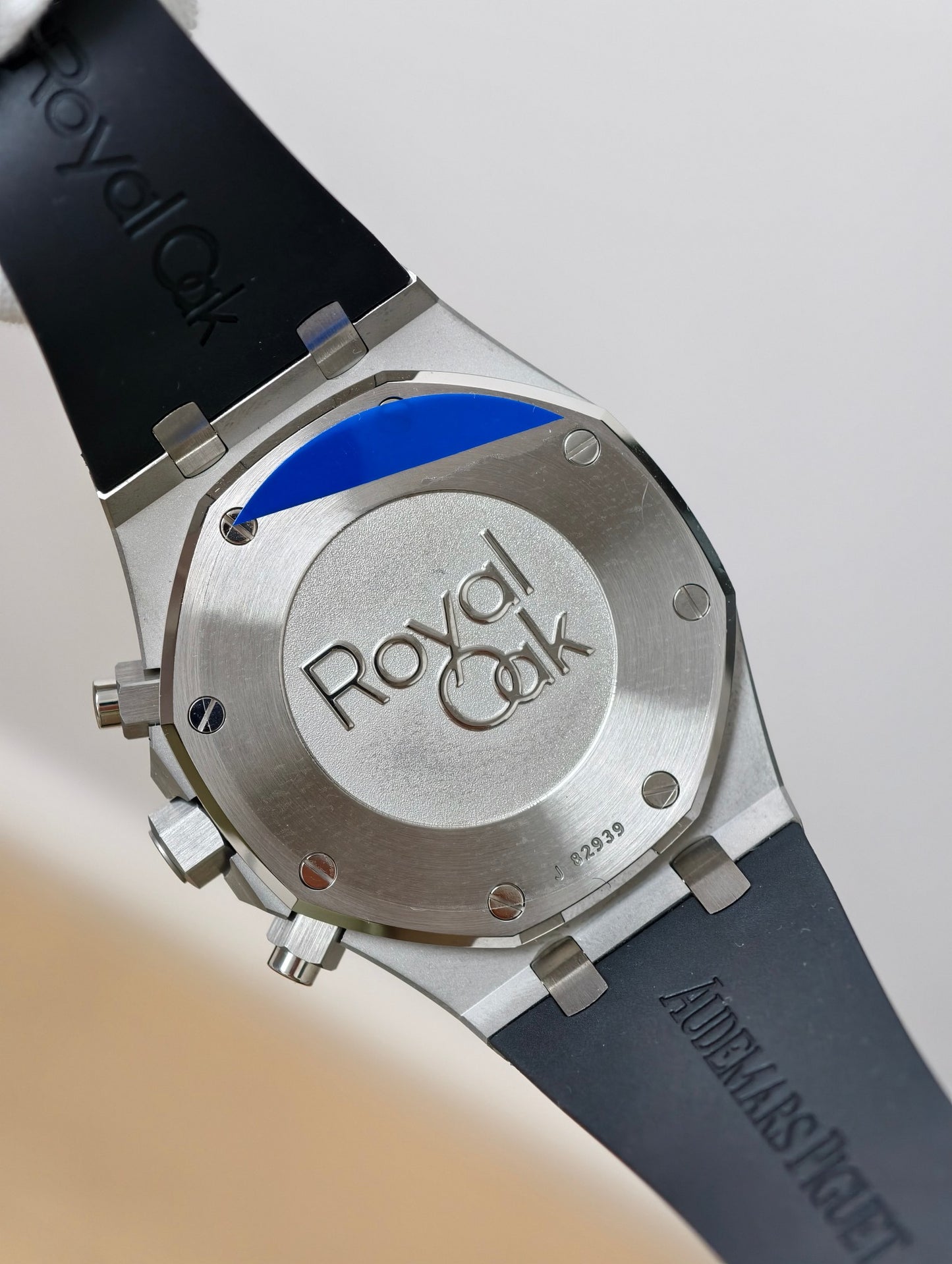 Audemars Piguet Royal Oak Chronograph 41mm – Stainless Steel Watch with Black Tapisserie Dial