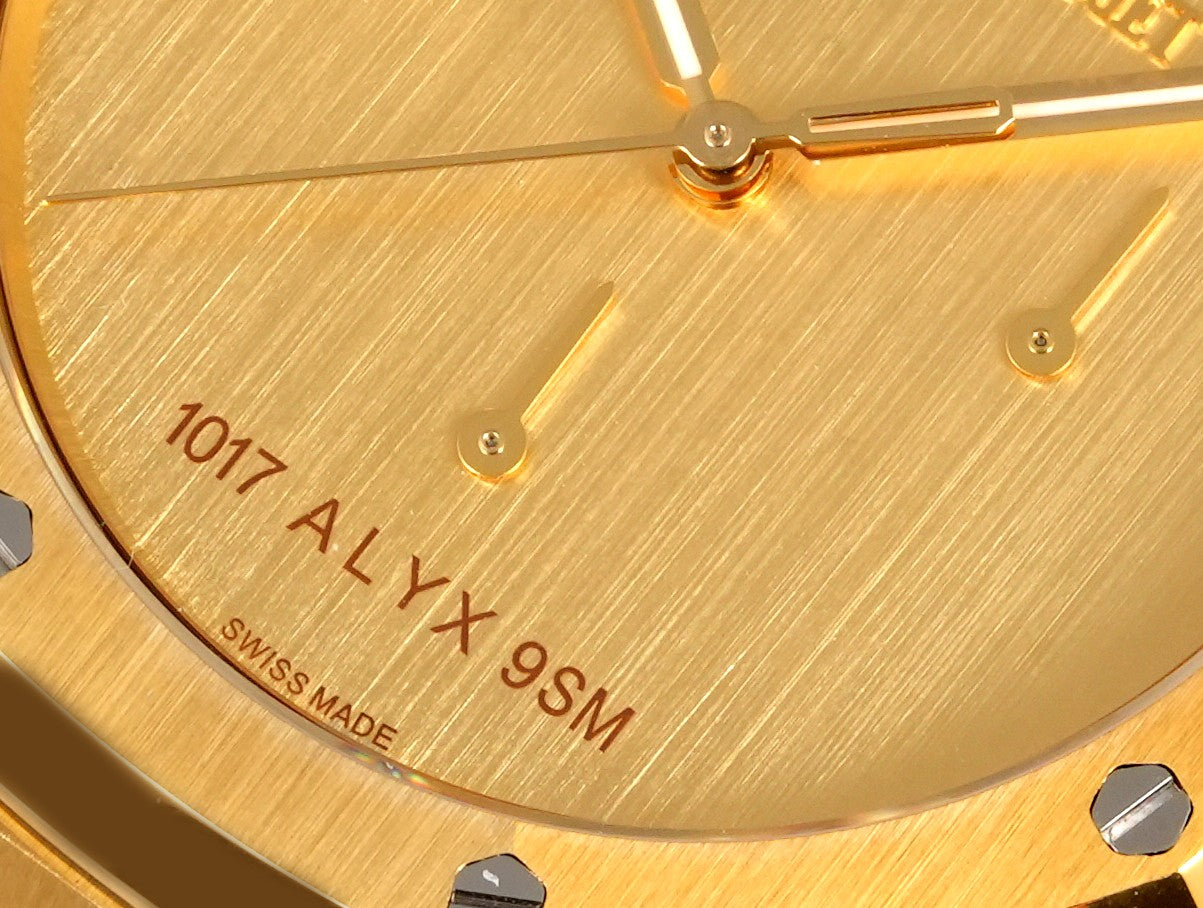 Audemars Piguet Royal Oak Dual Time Stainless Steel Blue Grande Tapisserie Dial