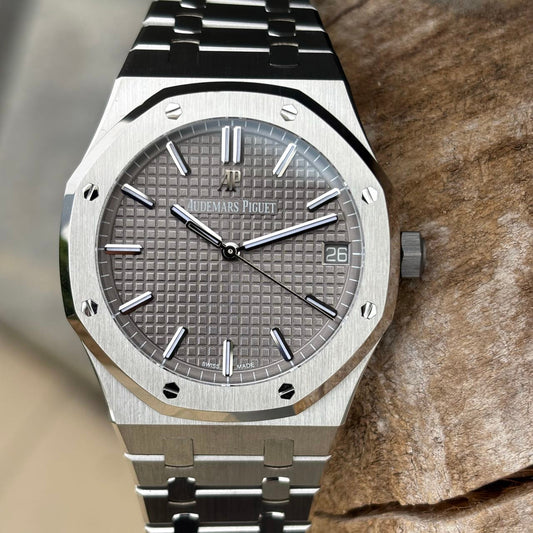Audemars Piguet Royal Oak Selfwinding 41mm Grey Dial Stainless Steel Watch