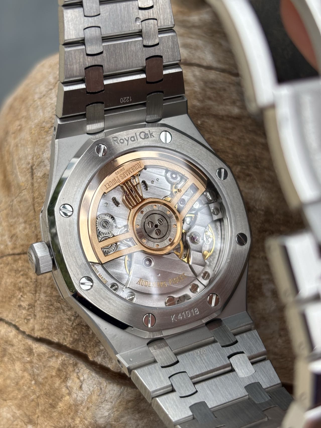 Audemars Piguet Royal Oak Selfwinding 41mm Grey Dial Stainless Steel Watch