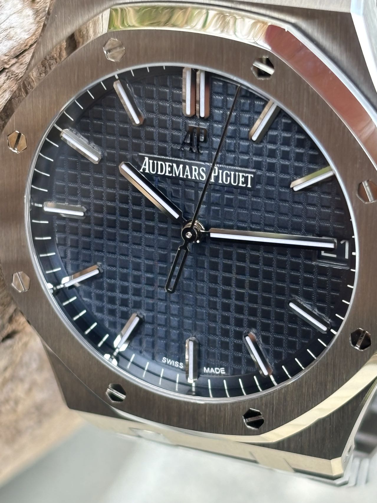 Audemars Piguet Royal Oak 15500ST 41mm Black Dial Stainless Steel Watch